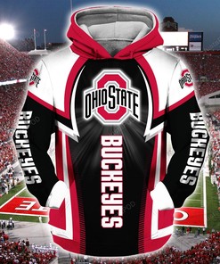 Ncaa Ohio State Buckeyes 3D Hoodie Zip Hoodie Style 09