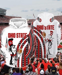 Ncaa Ohio State Buckeyes 3D Hoodie Zip Hoodie Style 11