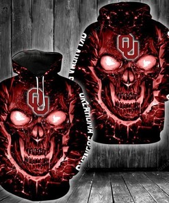 Ncaa Oklahoma Sooners 3D Hoodie Zip Hoodie Style 03