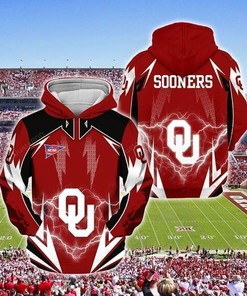 Ncaa Oklahoma Sooners 3D Hoodie Zip Hoodie Style 04