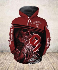 Ncaa Oklahoma Sooners 3D Hoodie Zip Hoodie Style 07