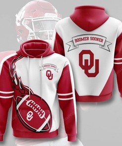 Ncaa Oklahoma Sooners 3D Hoodie Zip Hoodie Style 10