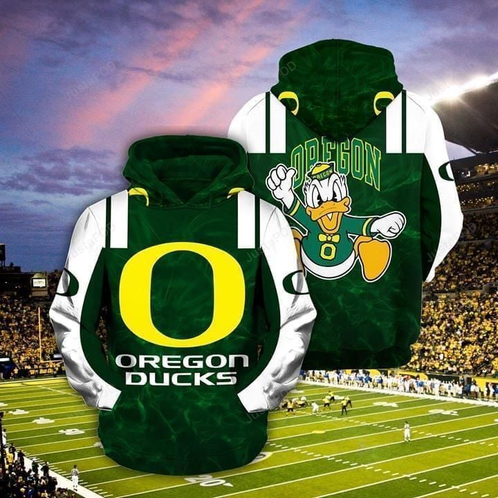 Ncaa Oregon Ducks 3D Hoodie Zip Hoodie Style 01