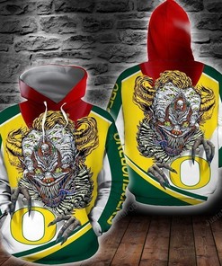 Ncaa Oregon Ducks 3D Hoodie Zip Hoodie Style 03