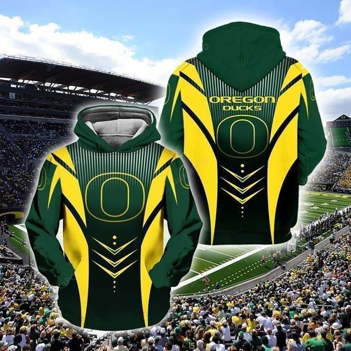 Ncaa Oregon Ducks 3D Hoodie Zip Hoodie Style 06