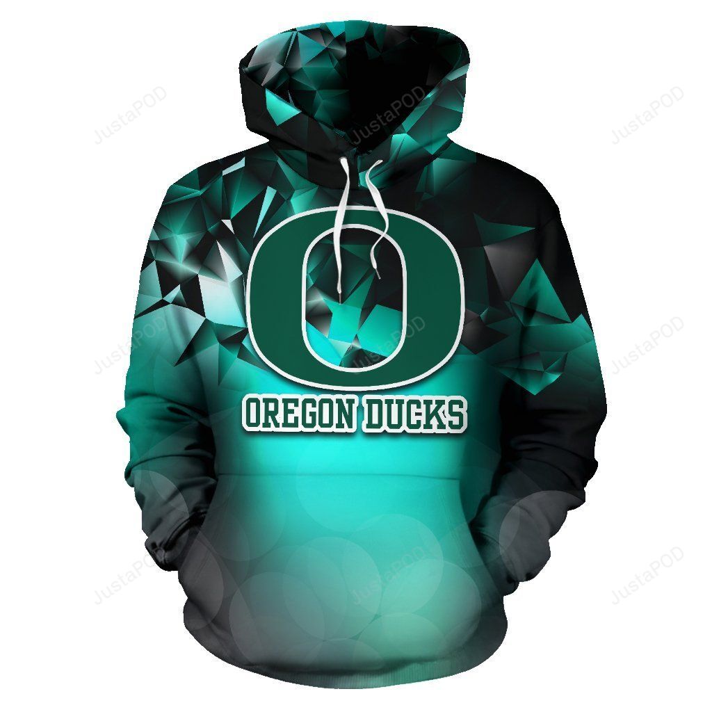 Ncaa Oregon Ducks 3D Hoodie Zip Hoodie Style 08