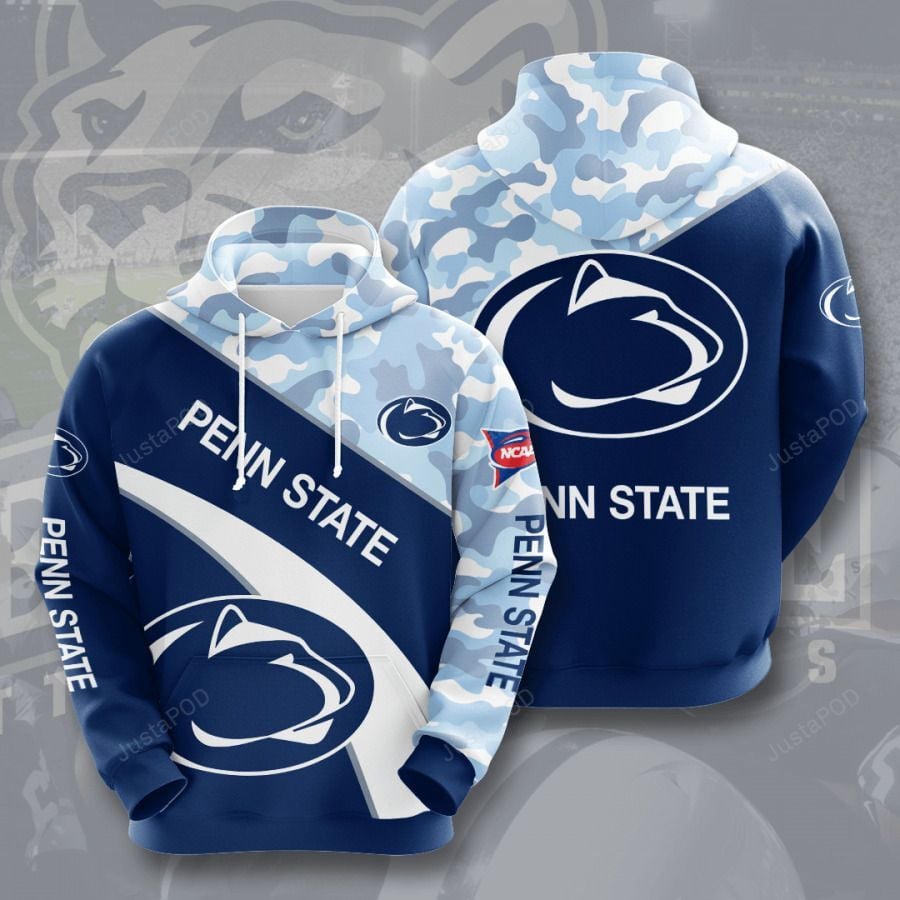 Ncaa Penn State Nittany Lions 3D Hoodie Zip Hoodie Style 02