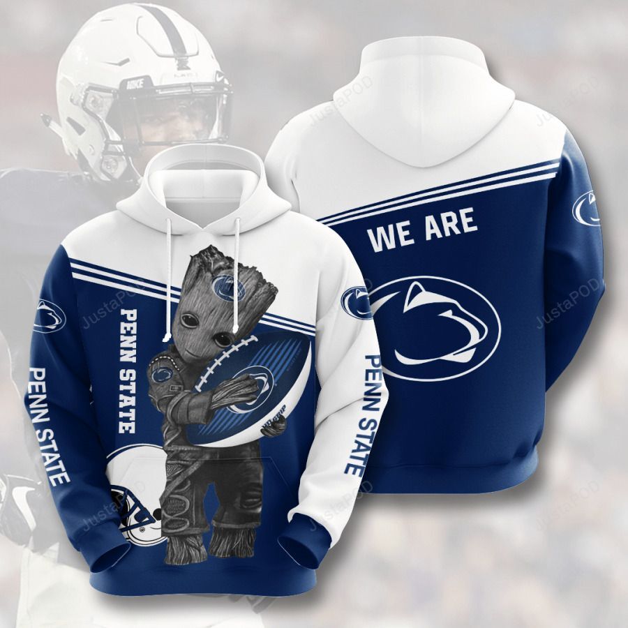 Ncaa Penn State Nittany Lions 3D Hoodie Zip Hoodie Style 03