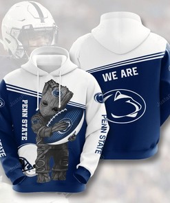Ncaa Penn State Nittany Lions 3D Hoodie Zip Hoodie Style 03