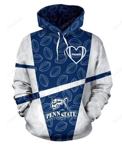 Ncaa Penn State Nittany Lions 3D Hoodie Zip Hoodie Style 08
