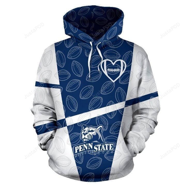 Ncaa Penn State Nittany Lions 3D Hoodie Zip Hoodie Style 08