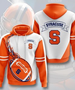 Ncaa Syracuse Orange 3D Hoodie Zip Hoodie Style 03