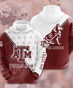 Ncaa Texas A&M Aggies 3D Hoodie Zip Hoodie Style 01