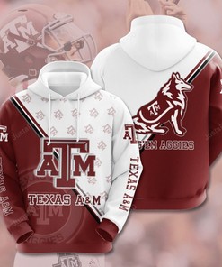 Ncaa Texas A&M Aggies 3D Hoodie Zip Hoodie Style 01