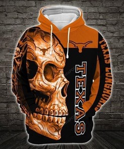 Ncaa Texas Longhorns 3D Hoodie Zip Hoodie Style 01