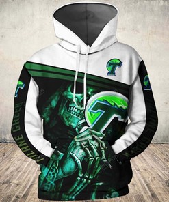 Ncaa Tulane Green Wave 3D Hoodie Zip Hoodie Style 02