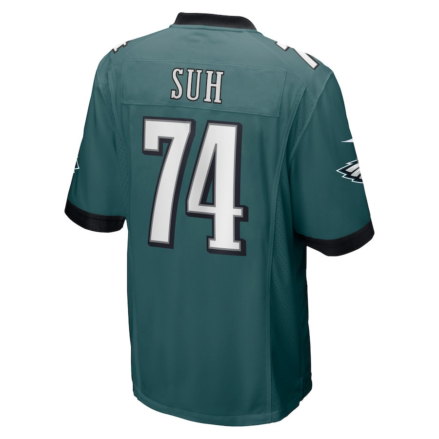 Ndamukong Suh 74 Philadelphia Eagles Game Player Jersey - Midnight Green