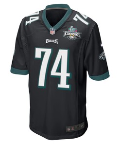 Ndamukong Suh 74 Philadelphia Eagles Super Bowl LVII Champions 2 Stars Men Game Jersey - Black