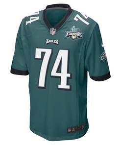 Ndamukong Suh 74 Philadelphia Eagles Super Bowl LVII Champions 2 Stars Men Game Jersey - Midnight Green