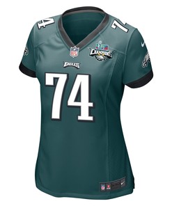 Ndamukong Suh 74 Philadelphia Eagles Super Bowl LVII Champions 2 Stars Women Game Jersey - Midnight Green
