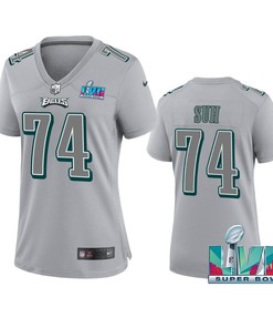 Ndamukong Suh 74 Philadelphia Eagles Super Bowl LVII Game Jersey - Women Gray