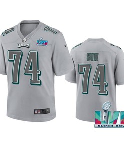 Ndamukong Suh 74 Philadelphia Eagles Super Bowl LVII Youth Atmosphere Game Jersey - Gray