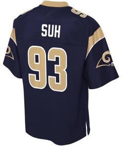 Ndamukong Suh Los Angeles Rams Nfl Pro Line Youth Player Jersey - Navy
