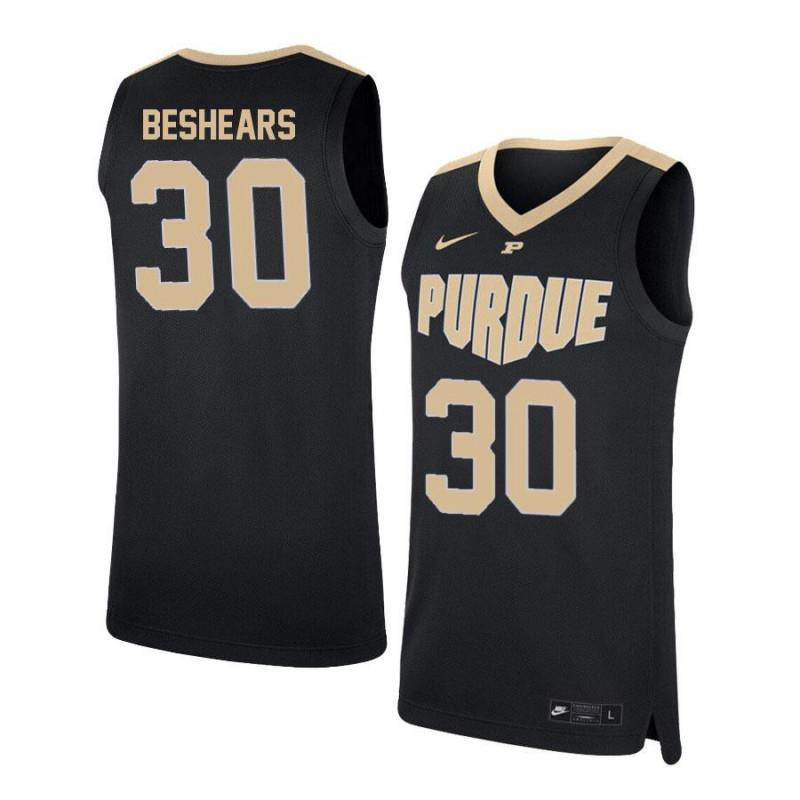 Neal Beshears 30 Purdue Boilermakers Elite Basketball Men Jersey