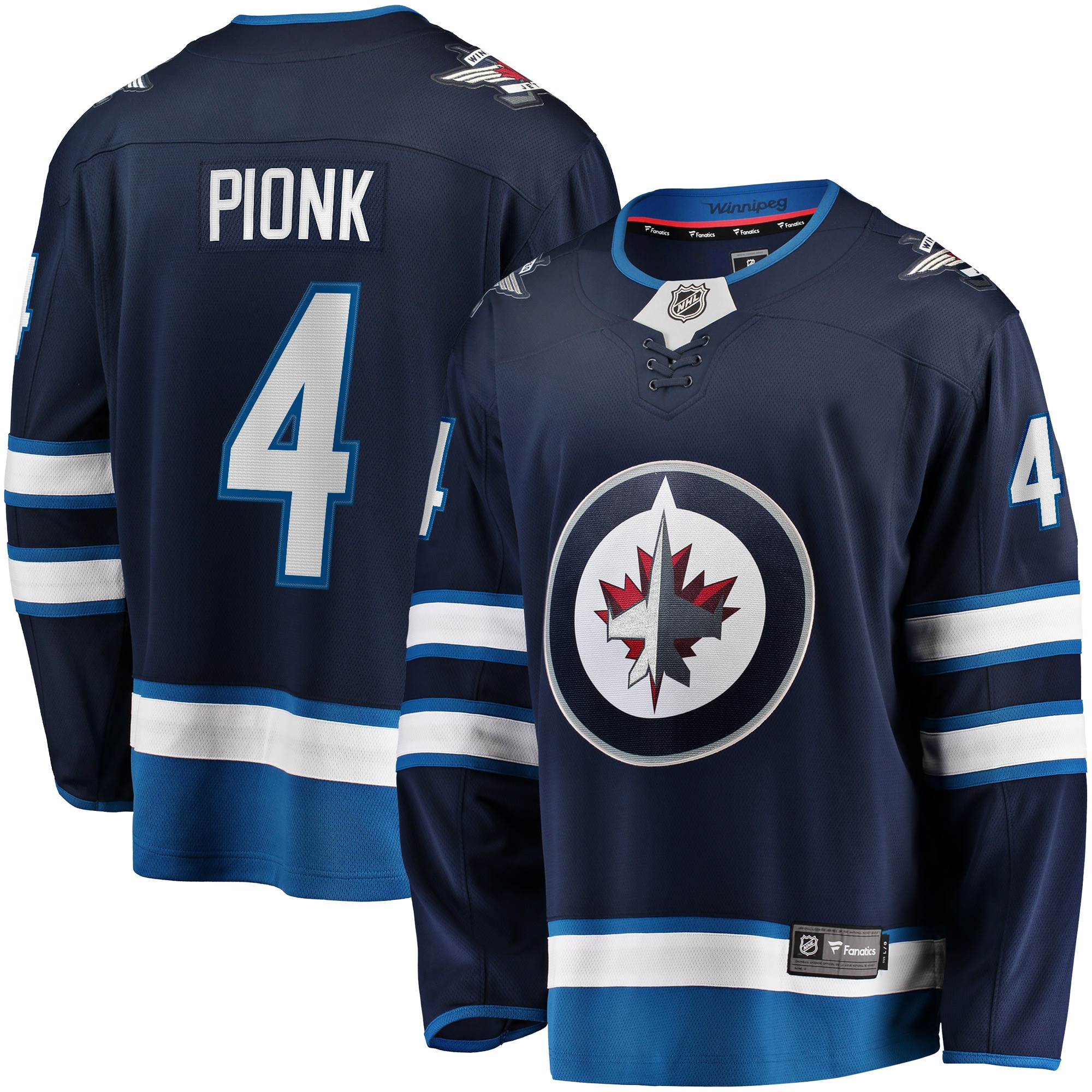 Neal Pionk Winnipeg Jets Fanatics Branded Home Breakaway Player Jersey - Navy Nhl