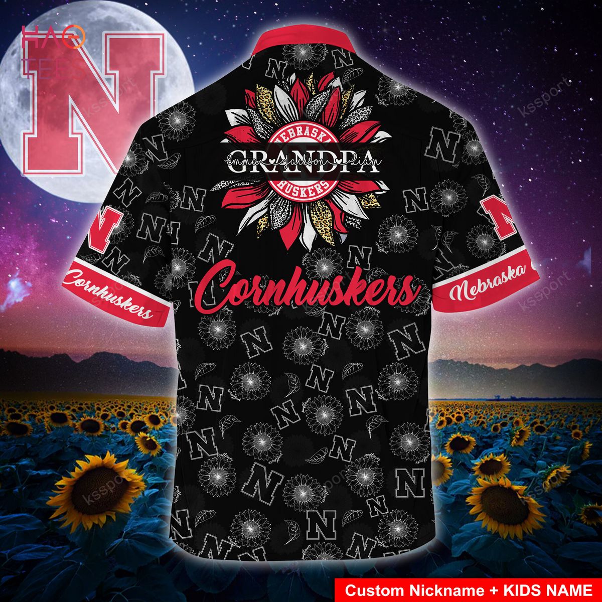 Nebraska Cornhuskers Hawaiian Shirt