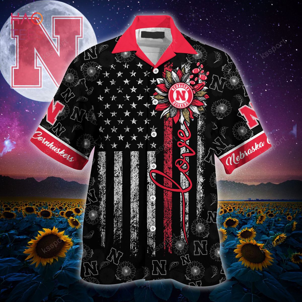 Nebraska Cornhuskers Hawaiian Shirt