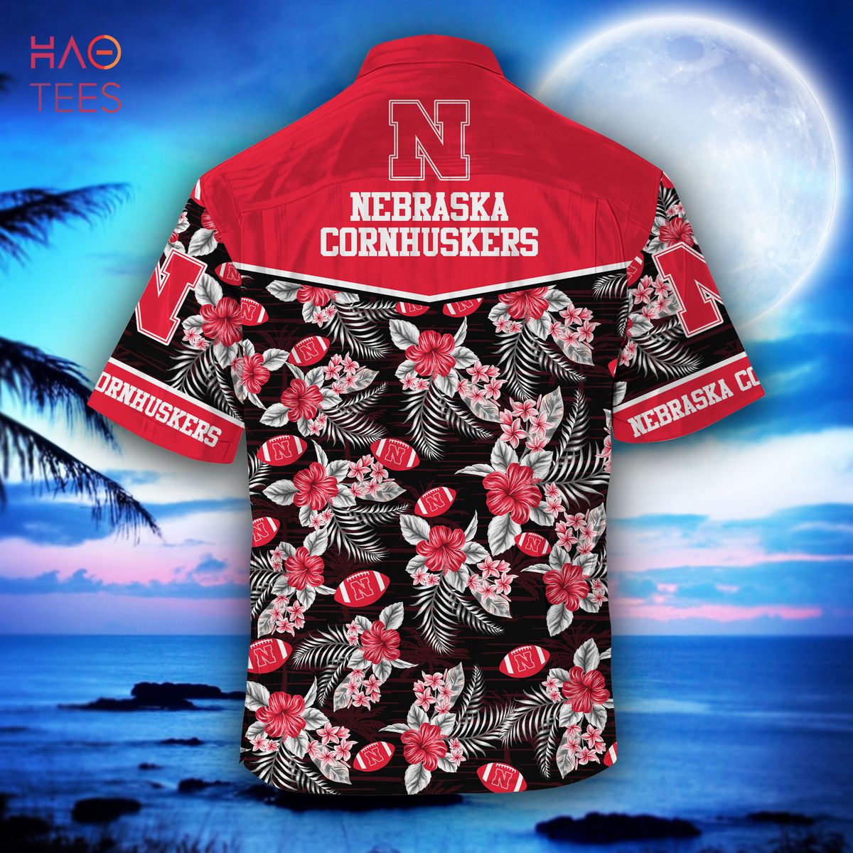 Nebraska Cornhuskers Hawaiian Shirt, New Gift for Summer Ver 3