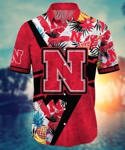 Nebraska Cornhuskers NCAA Flower Hawaii Shirt For Fans Ver 12