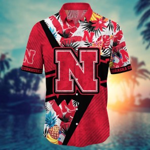 Nebraska Cornhuskers NCAA Flower Hawaii Shirt For Fans Ver 12