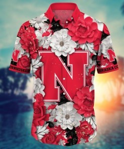 Nebraska Cornhuskers NCAA Flower Hawaii Shirt For Fans Ver 13