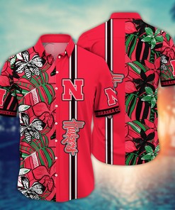 Nebraska Cornhuskers NCAA Flower Hawaii Shirt For Fans Ver 15