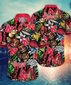 Nebraska Cornhuskers NCAA Flower Hawaii Shirt For Fans Ver 17