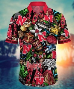 Nebraska Cornhuskers NCAA Flower Hawaii Shirt For Fans Ver 17