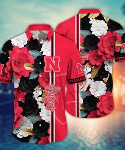 Nebraska Cornhuskers NCAA Flower Hawaii Shirt For Fans Ver 23