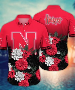 Nebraska Cornhuskers NCAA Flower Hawaii Shirt For Fans Ver 26