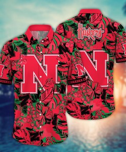 Nebraska Cornhuskers NCAA Flower Hawaii Shirt For Fans Ver 27