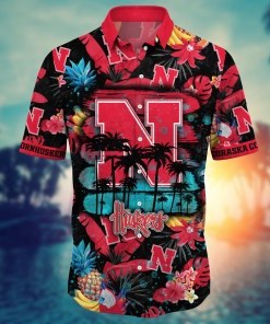 Nebraska Cornhuskers NCAA Flower Hawaii Shirt For Fans Ver 33