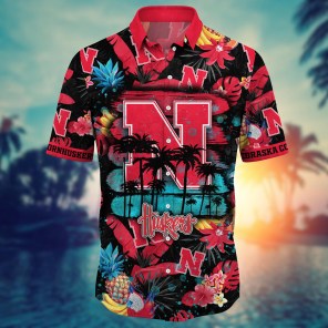 Nebraska Cornhuskers NCAA Flower Hawaii Shirt For Fans Ver 33