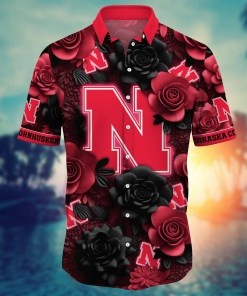 Nebraska Cornhuskers NCAA Flower Hawaii Shirt For Fans Ver 34