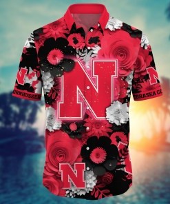 Nebraska Cornhuskers NCAA Flower Hawaii Shirt For Fans Ver 35