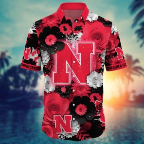 Nebraska Cornhuskers NCAA Flower Hawaii Shirt For Fans Ver 35