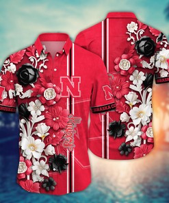 Nebraska Cornhuskers NCAA Flower Hawaii Shirt For Fans Ver 37