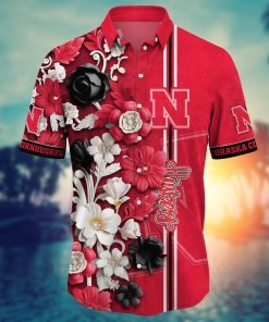 Nebraska Cornhuskers NCAA Flower Hawaii Shirt For Fans Ver 37