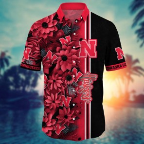 Nebraska Cornhuskers NCAA Flower Hawaii Shirt For Fans Ver 5