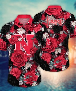 Nebraska Cornhuskers NCAA Flower Hawaii Shirt For Fans Ver 8